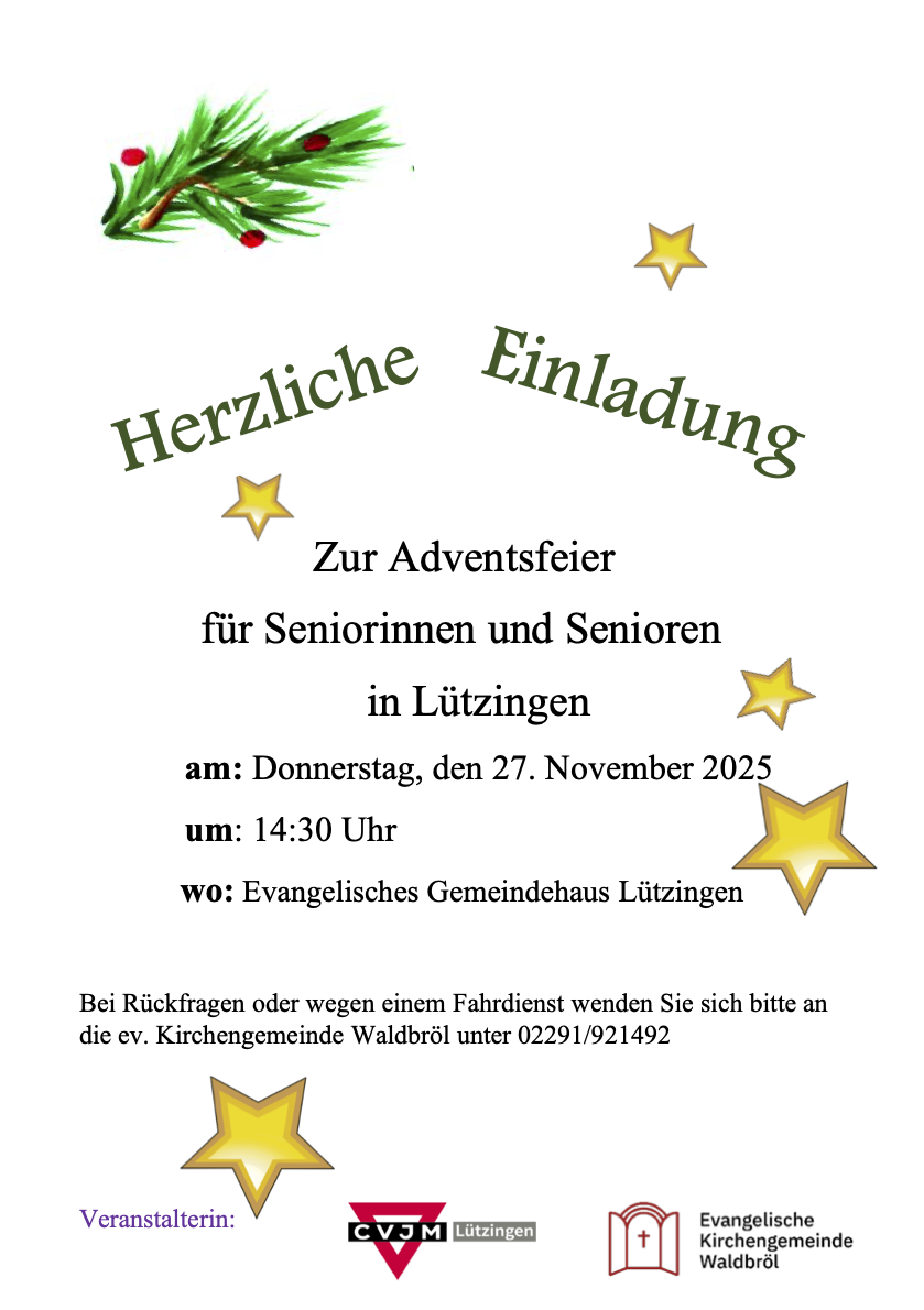 Senioren Adventsfeier